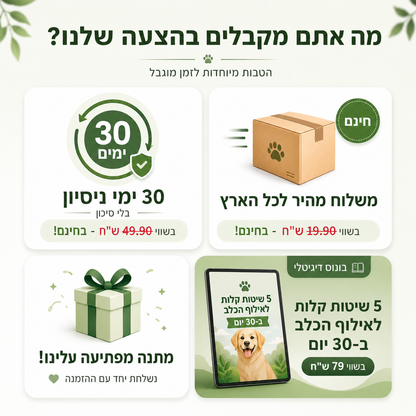 ניחוח מוכח מדעית נגד חרדה ושתן של כלבים
